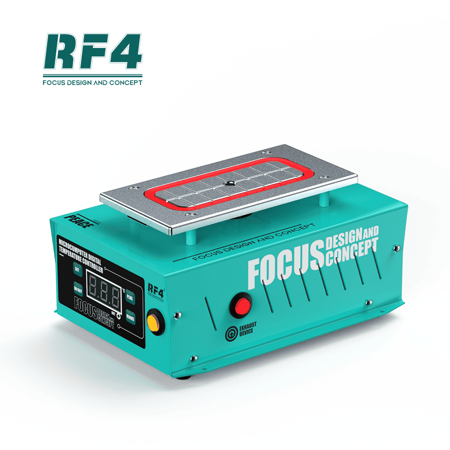 Plancha separadora de glass RF4 Peace 7″ PROFESIONAL NEW SUCCION