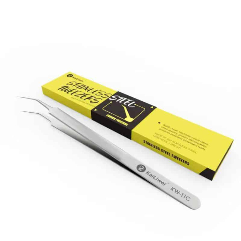 Pinza Brusela KaiLiwei KW-15C curva calidad