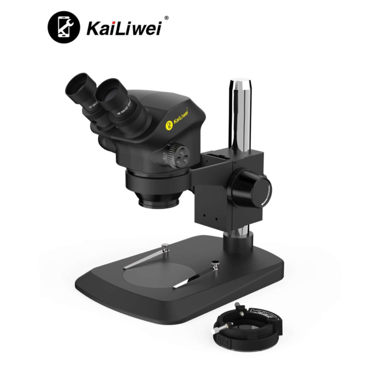 MICROSCOPIO KaiLiwei BINOCULAR 7050-B1 BLACK Aro led 144