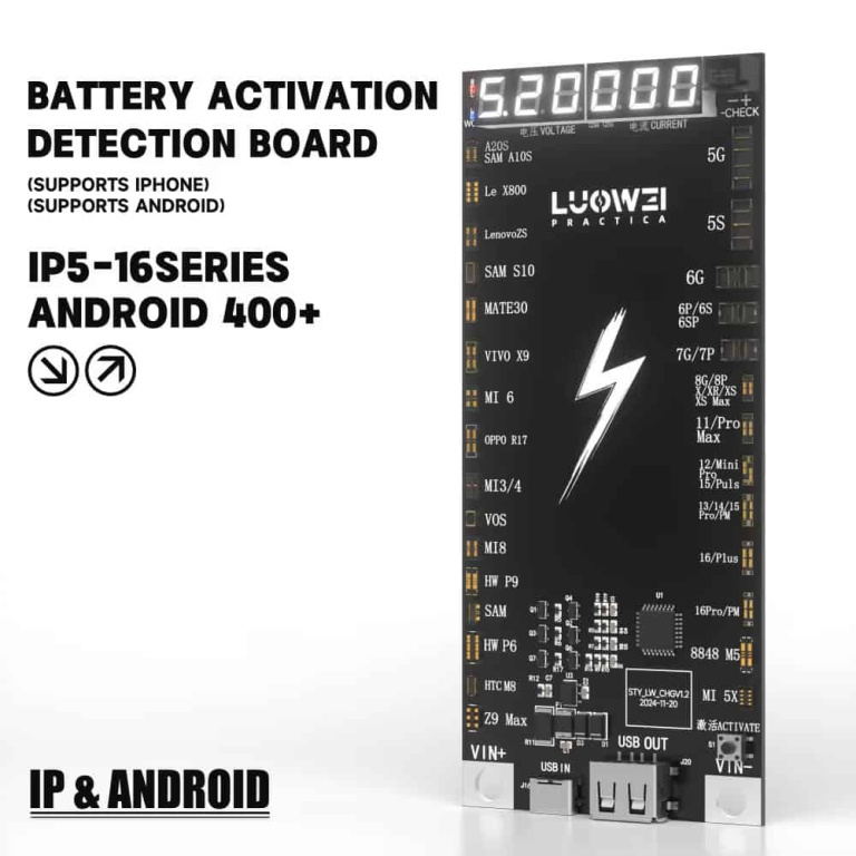 Activador de Baterias LuoWei LW-B03