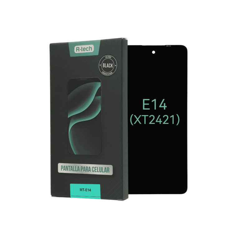 Modulo Moto E14 / G04 / G04S / G24 Calidad BLACK R-TECH