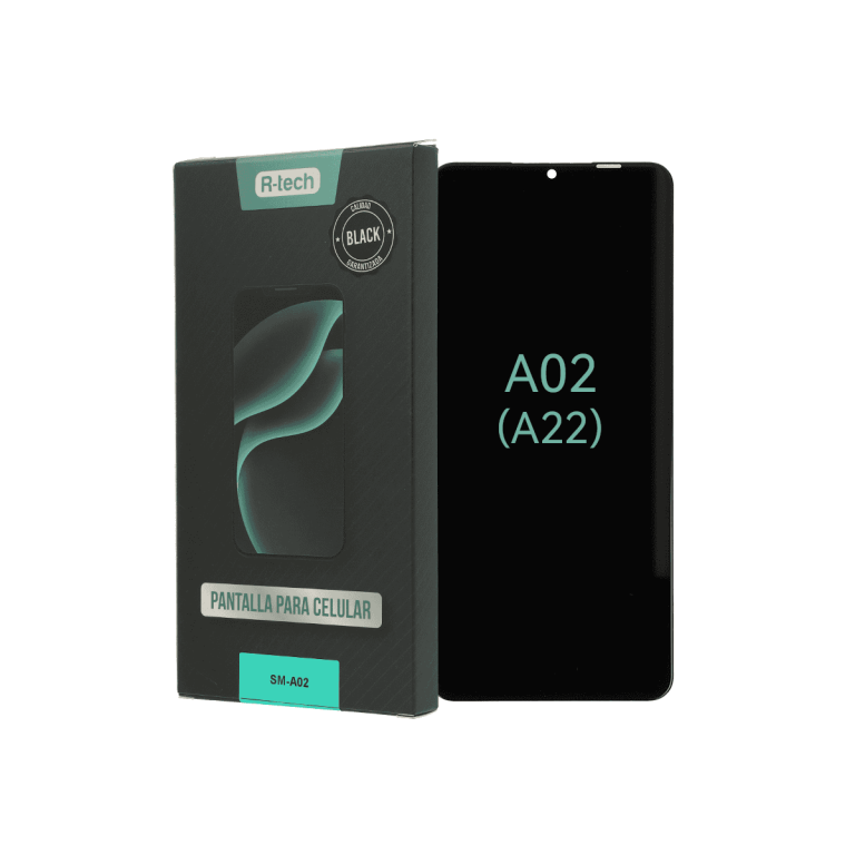 Modulo Samsung A02 / A04s / A12  Calidad BLACK R-TECH