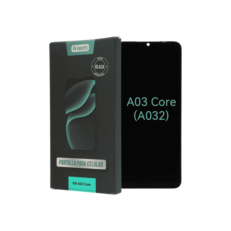 Modulo Samsung A03core Calidad BLACK R-TECH