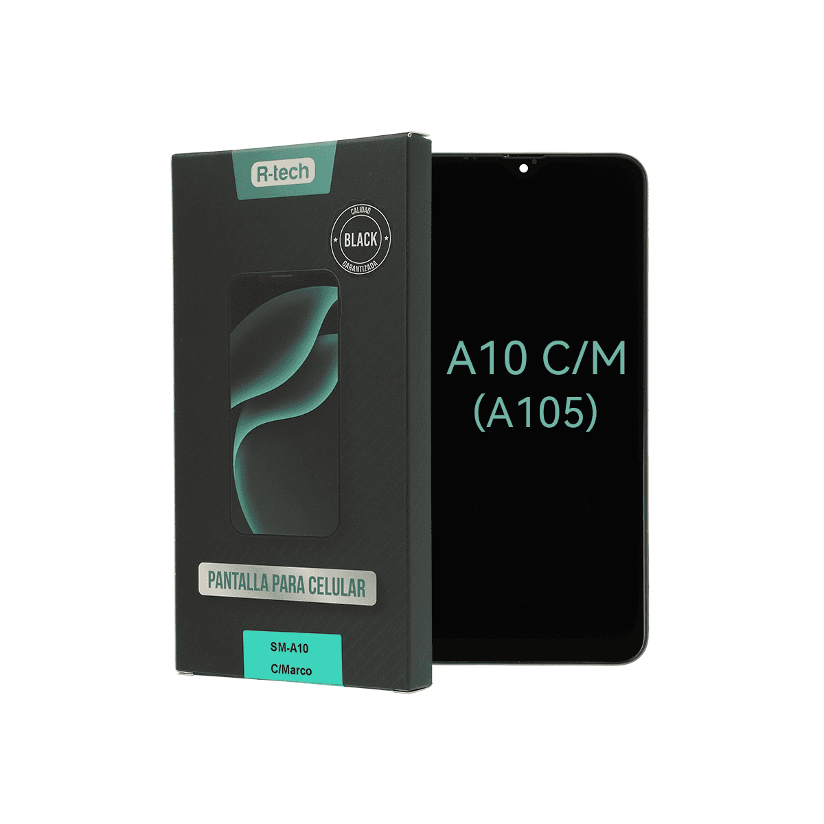 Modulo Samsung A10 (con marco) Calidad BLACK R-TECH
