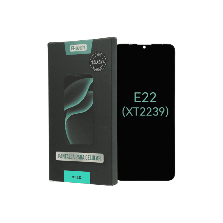 Modulo Moto E22 / E22i Calidad BLACK R-TECH