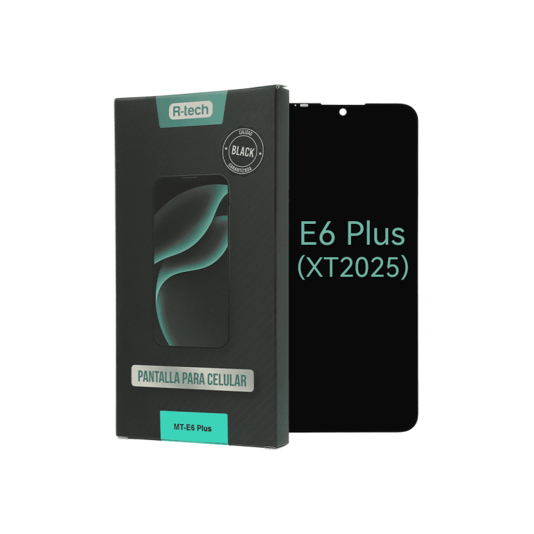Modulo Moto E6 Plus Calidad BLACK R-TECH