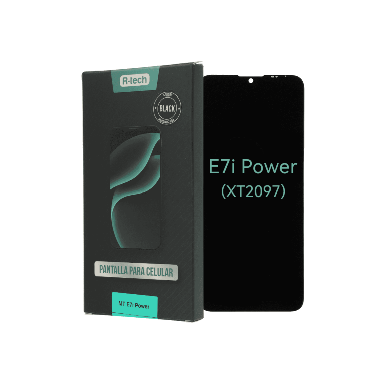Modulo Moto E7i POWER / E7 / E7i Calidad BLACK R-TECH