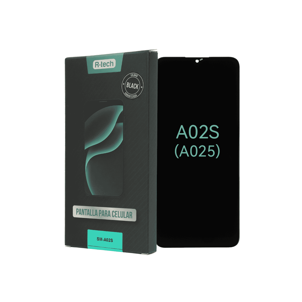 Modulo Samsung A02S A03s A03 Calidad BLACK R-TECH