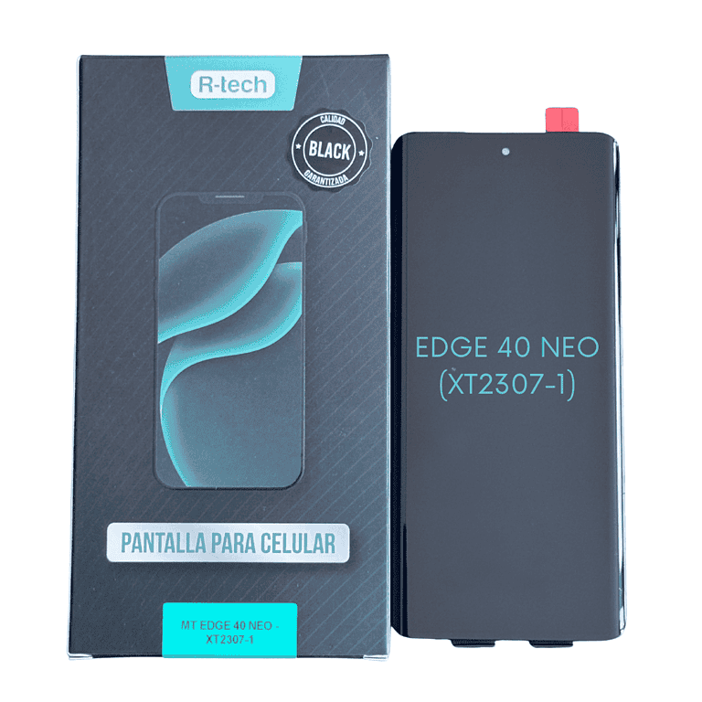 MODULO MOTO EDGE 40 NEO - XT2307-1 CALIDAD BLACK - R-TECH