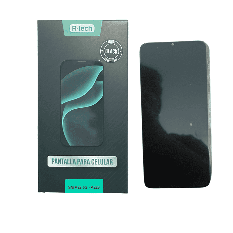 MODULO SAMSUNG A22 5G - A226 CALIDAD BLACK - R-TECH