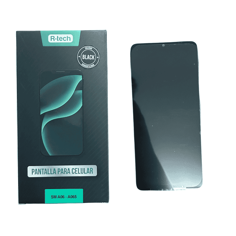 MODULO SAMSUNG A06 - A065 CALIDAD BLACK - R-TECH