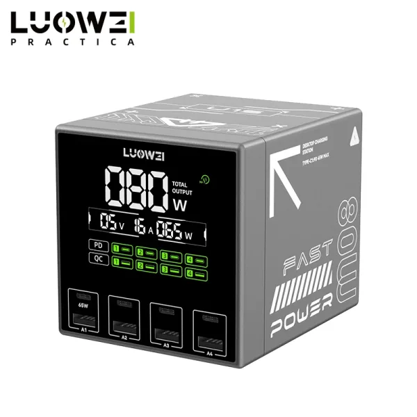 Cargador Multipuertos Luowei LW-U1S 8 puertos