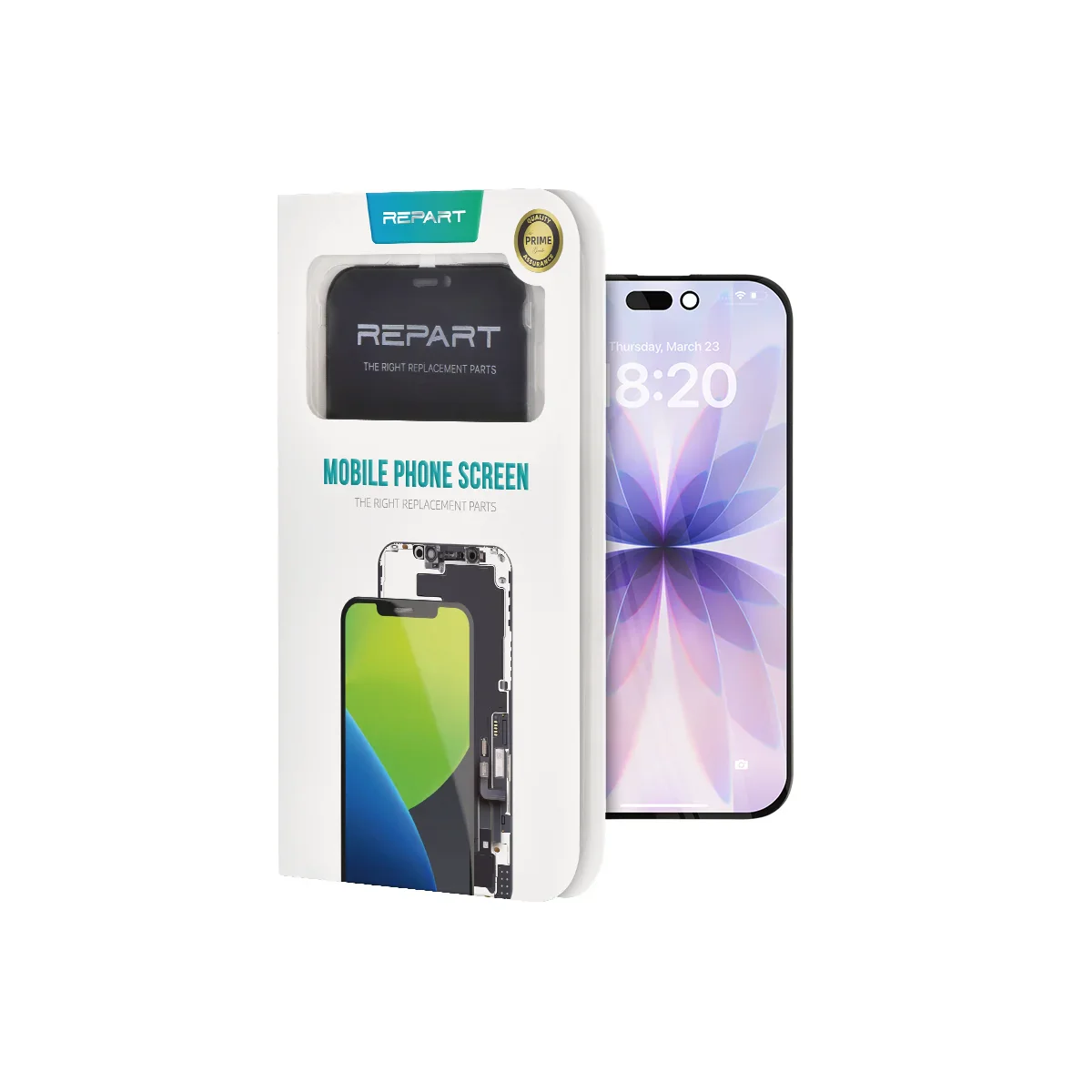 Modulo iPhone 17 SOFT OLED REPART IC Removible