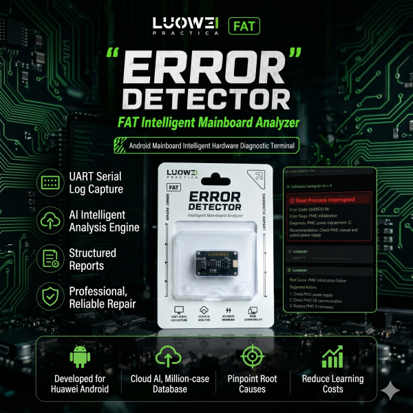 Detector de fallos por IA LUOWEI-FAT