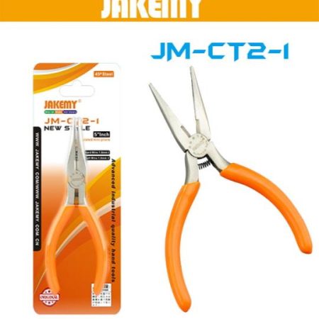 Pinza punta fina 5 Pulgadas. Jakemy JM-CT2-1