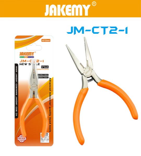 Pinza punta fina 5 Pulgadas. Jakemy JM-CT2-1
