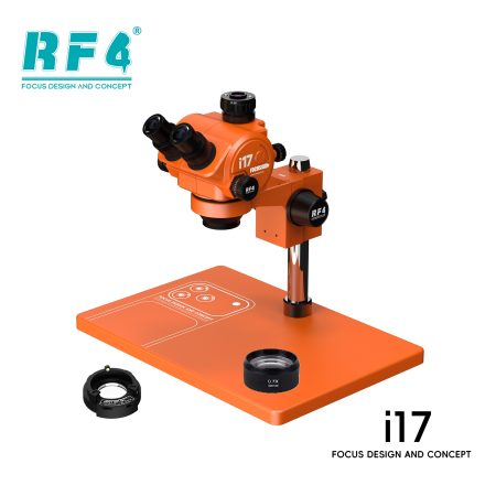 Microscopio Trinocular RF4 i17 + Barlow 0.7x