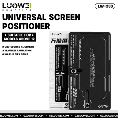 Molde universal posicionamiento pantallas LuoWei LW-233